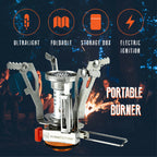 Ultralight Portable Camp Stove Burner for Unforgettable Backpacking and Outdoor Experiences