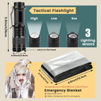 Ultimate 35-in-1 Survival Kit: Your Essential Emergency Gear for Thrilling Camping, Fishing, and Hunting Adventures – The Perfect Gift for Outdoor Enthusiasts!