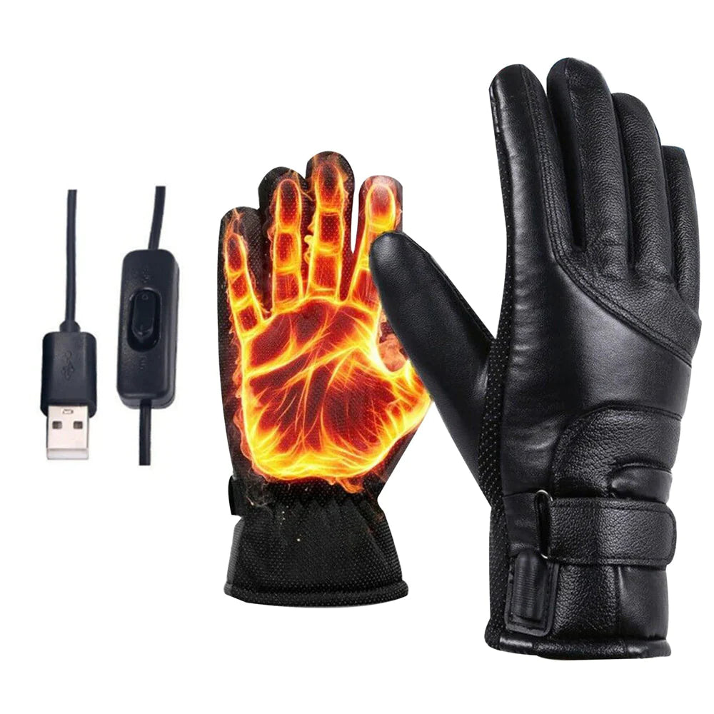 Stay Warm This Winter with Our Ultimate Electric USB Heated Gloves - Perfect for Skiing, Snowboarding, and Outdoor Adventures!