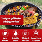 Natural Fire Starter Sticks - 30/100 Pcs Eco-Friendly Wax Wood for Effortless BBQ, Fireplace, and Charcoal Ignition