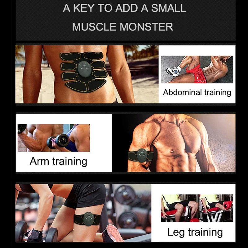 Revolutionary EMS Abdominal Muscle Toning Trainer - Achieve Your Fitness Goals Anytime, Anywhere!