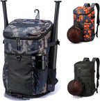 Ultimate Lightweight Baseball Backpack with Bat Holders & Fence Hook - The Perfect Gear Bag for Coaches, Catchers, and Youth Players with Dedicated Shoe Compartment