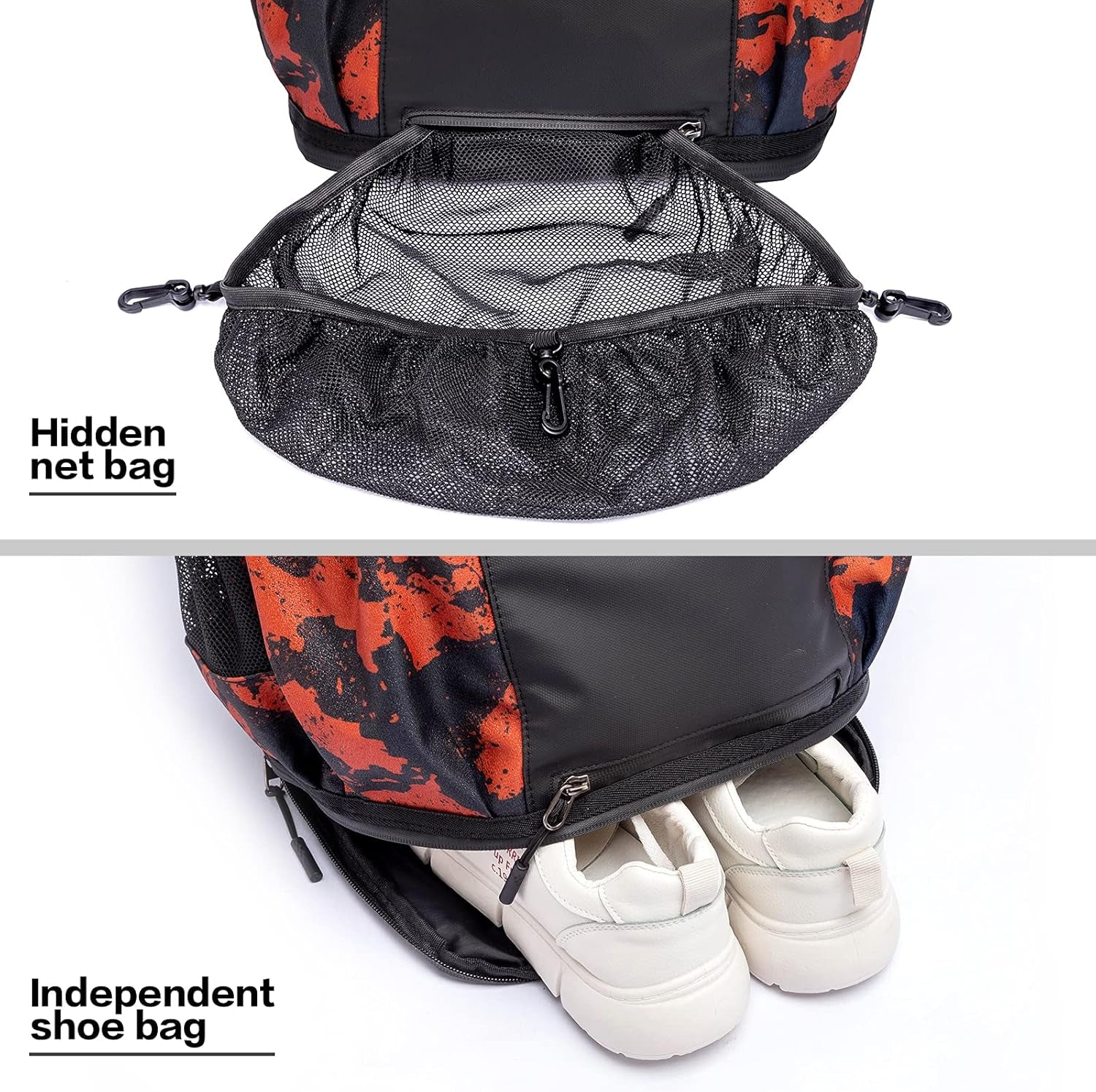 Ultimate Lightweight Baseball Backpack with Bat Holders & Fence Hook - The Perfect Gear Bag for Coaches, Catchers, and Youth Players with Dedicated Shoe Compartment