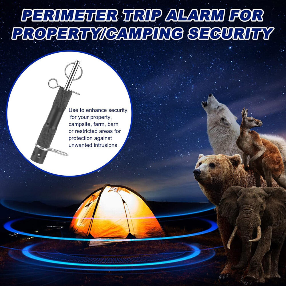 Enhance Your Campsite Security with the Ultimate Perimeter Trip Alarm System