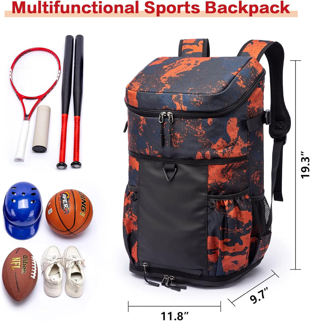 Ultimate Lightweight Baseball Backpack with Bat Holders & Fence Hook - The Perfect Gear Bag for Coaches, Catchers, and Youth Players with Dedicated Shoe Compartment