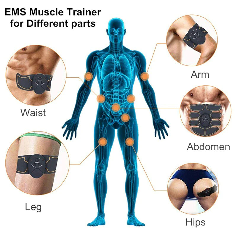 Revolutionary EMS Abdominal Muscle Toning Trainer - Achieve Your Fitness Goals Anytime, Anywhere!